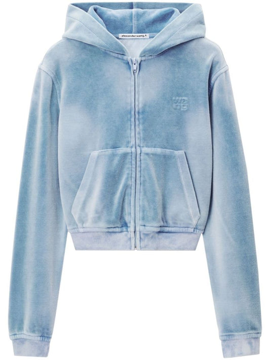 Blue Velvet Hoodie