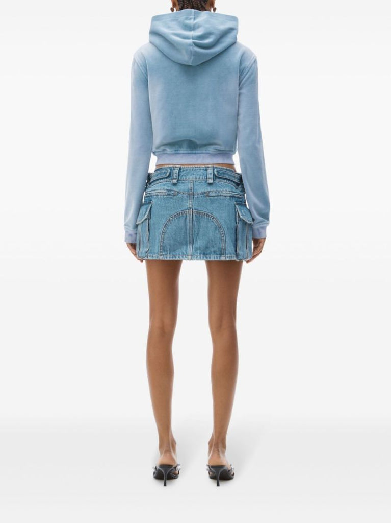 Blue Velvet Hoodie