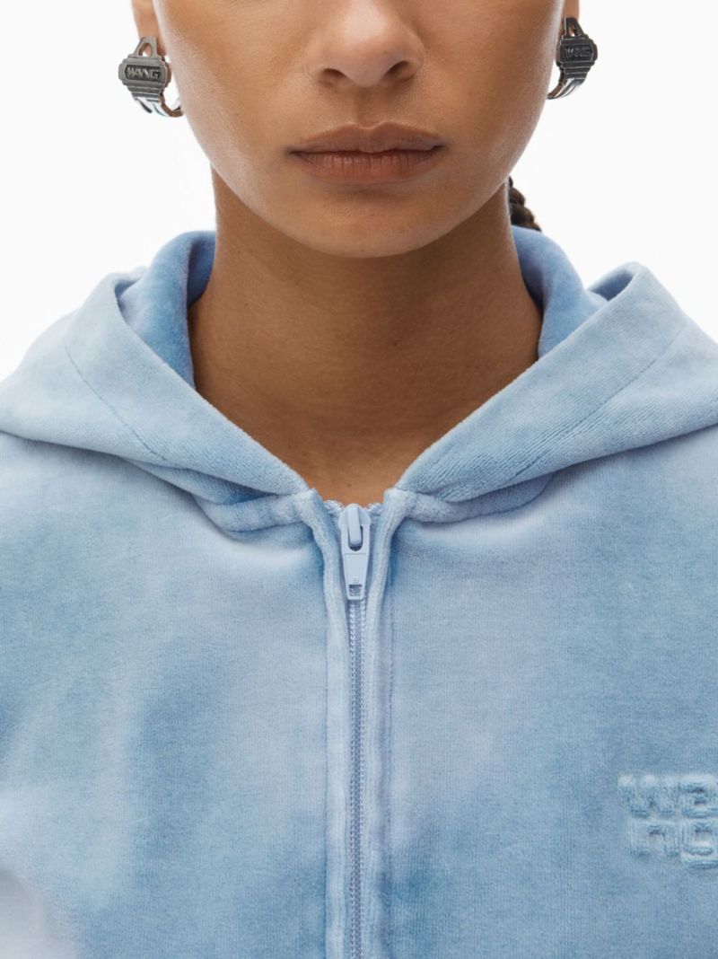 Blue Velvet Hoodie