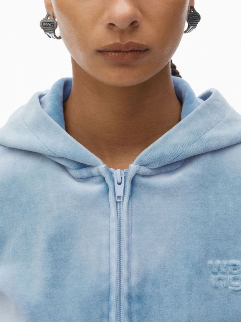 Blue Velvet Hoodie