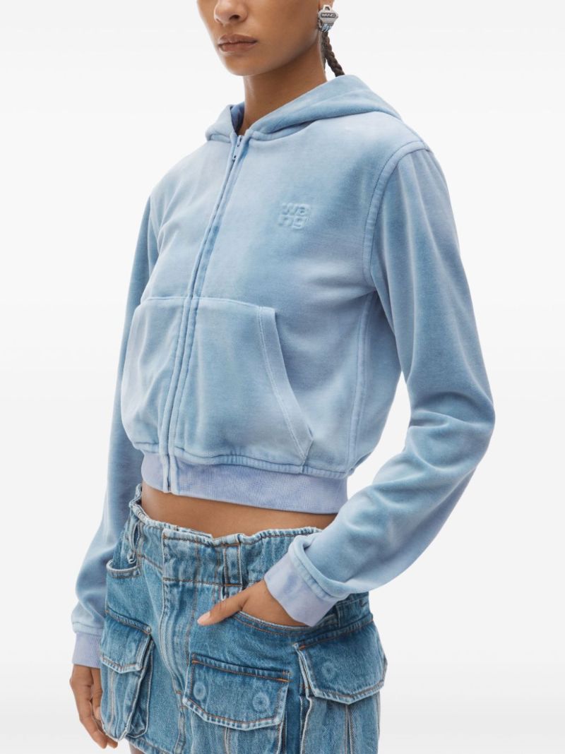 Blue Velvet Hoodie