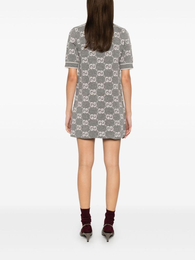 Gg Wool BouclÃ_x0083_Â© Jacquard Dress