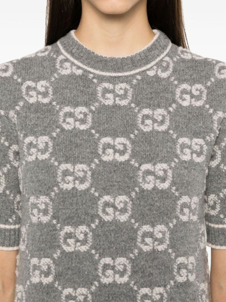 Gg Wool BouclÃ_x0083_Â© Jacquard Dress
