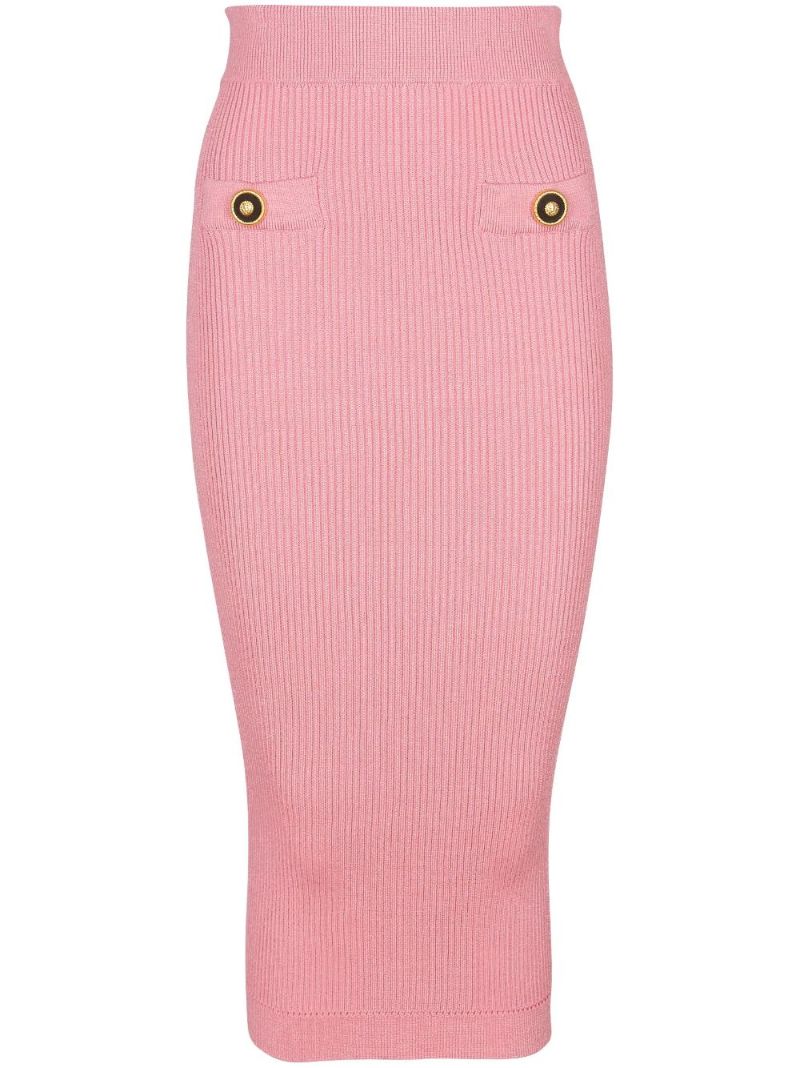 Knitted Midi Skirt
