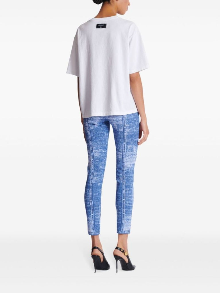 Kiss-print T-shirt