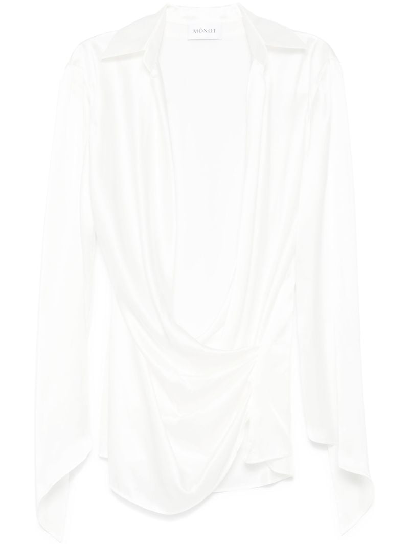 White Wrap Dress