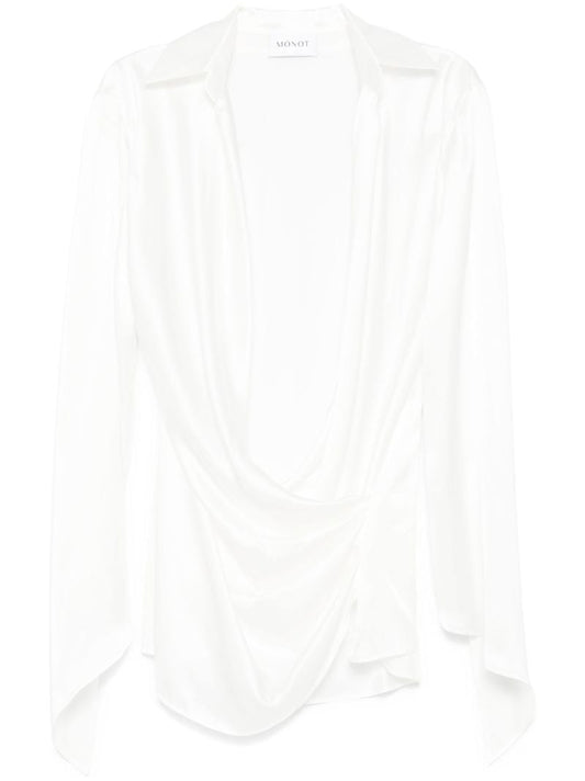 White Wrap Dress