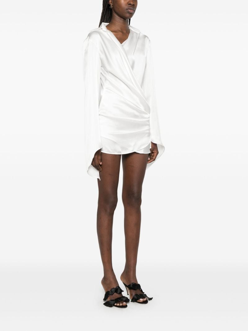 White Wrap Dress
