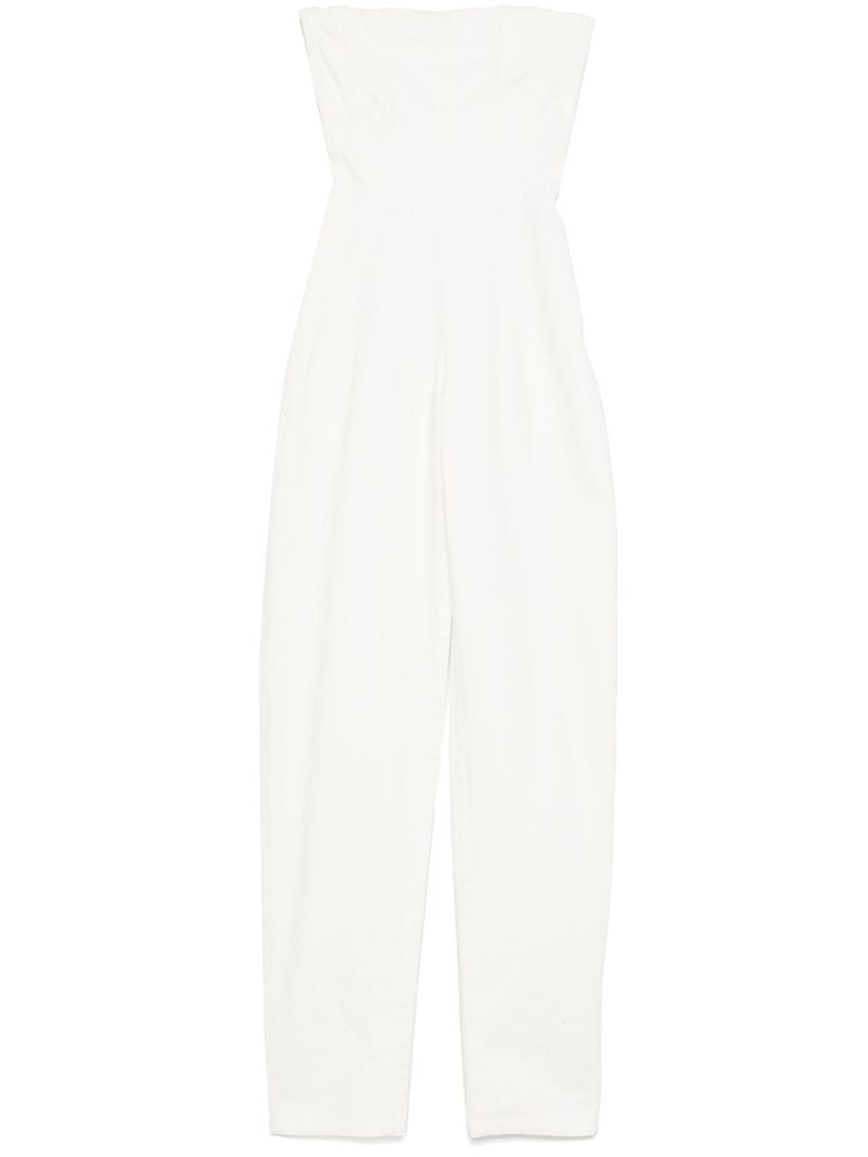 Strapless Denim Jumpsuit