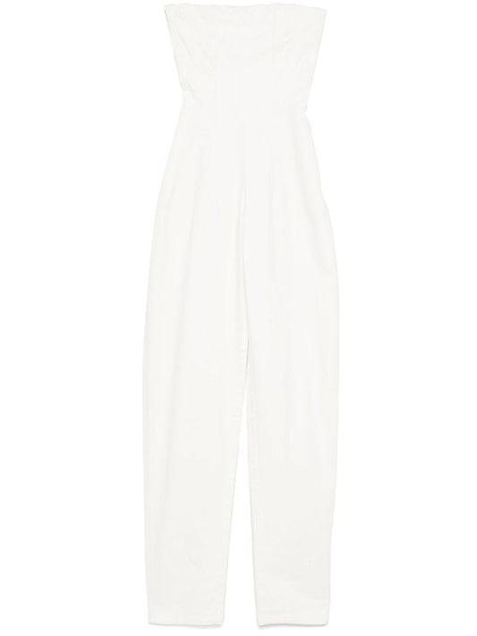 Strapless Denim Jumpsuit