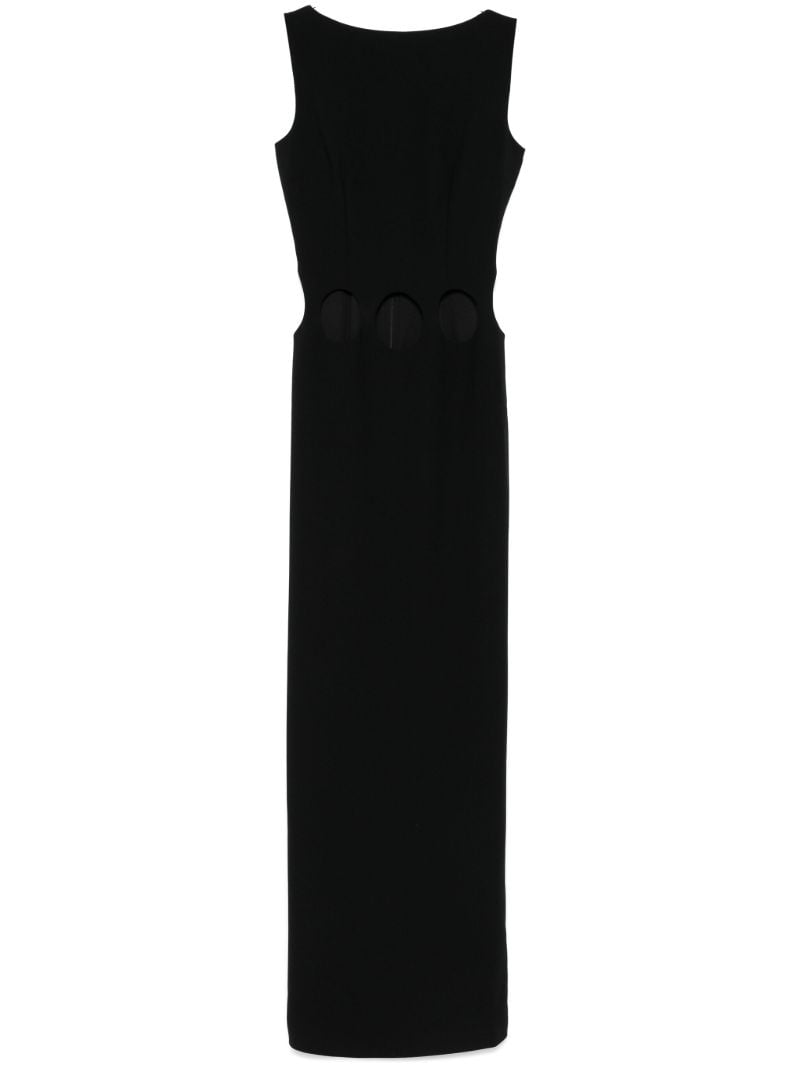 Black Cut-out Gown