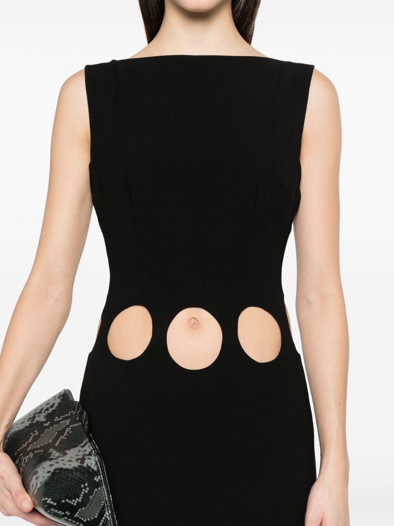 Black Cut-out Gown