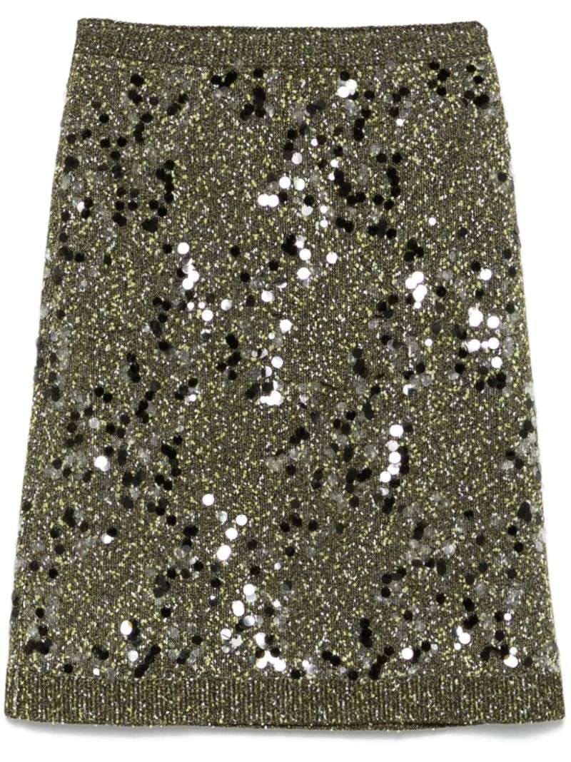 Tweed Midi Skirt