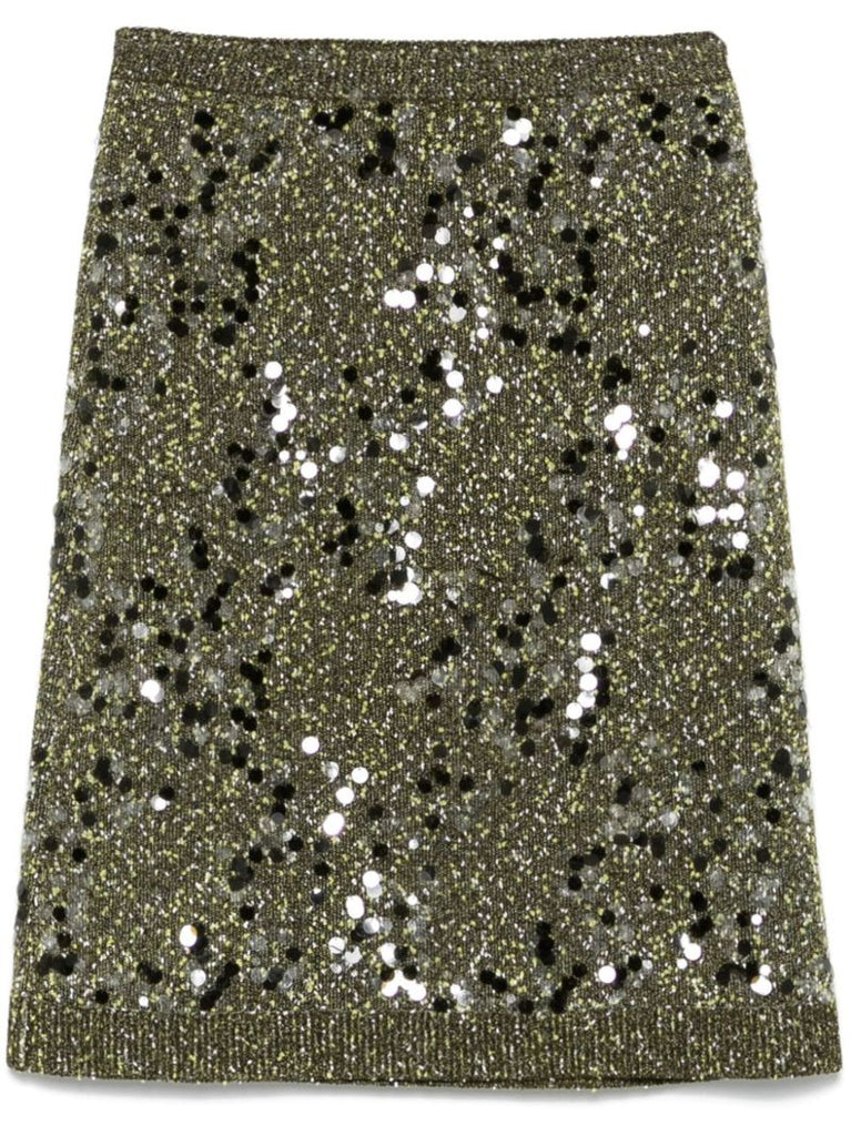 Tweed Midi Skirt