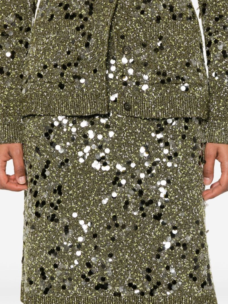 Tweed Midi Skirt