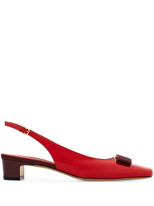 Red Vara Bow Pumps
