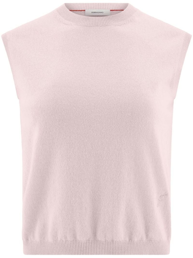 Pink Sleeveless Top