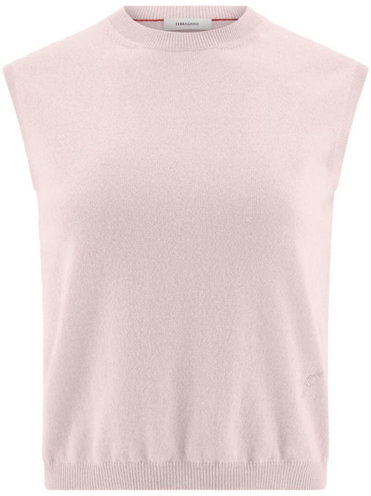 Pink Sleeveless Top