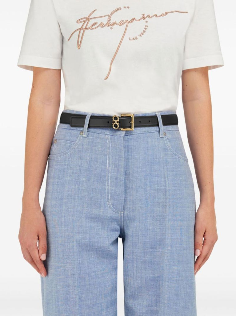 Gancini-plaque Belt