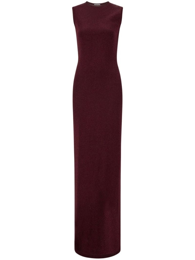 Lurex-detailing Maxi Dress