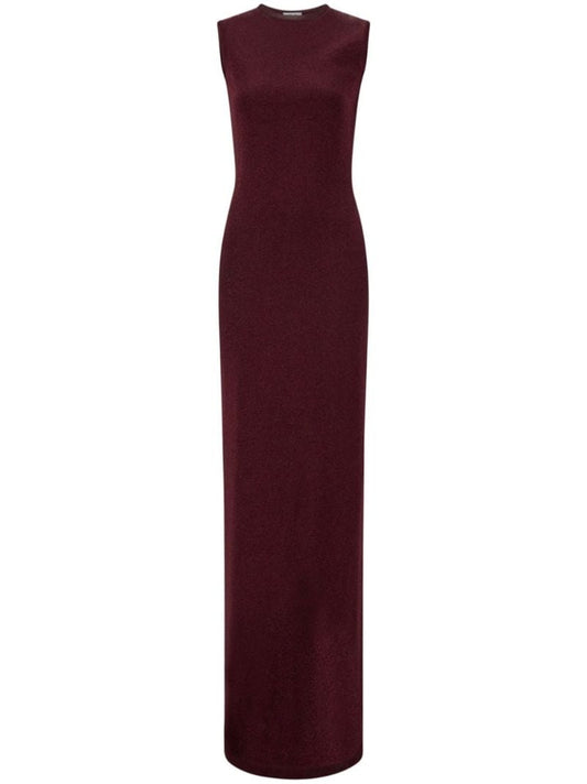 Lurex-detailing Maxi Dress