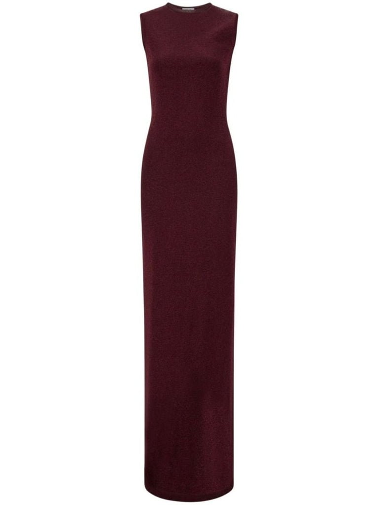 Lurex-detailing Maxi Dress
