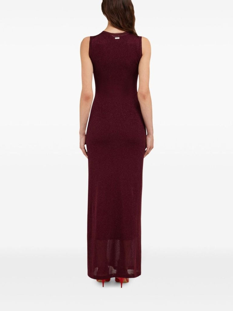 Lurex-detailing Maxi Dress