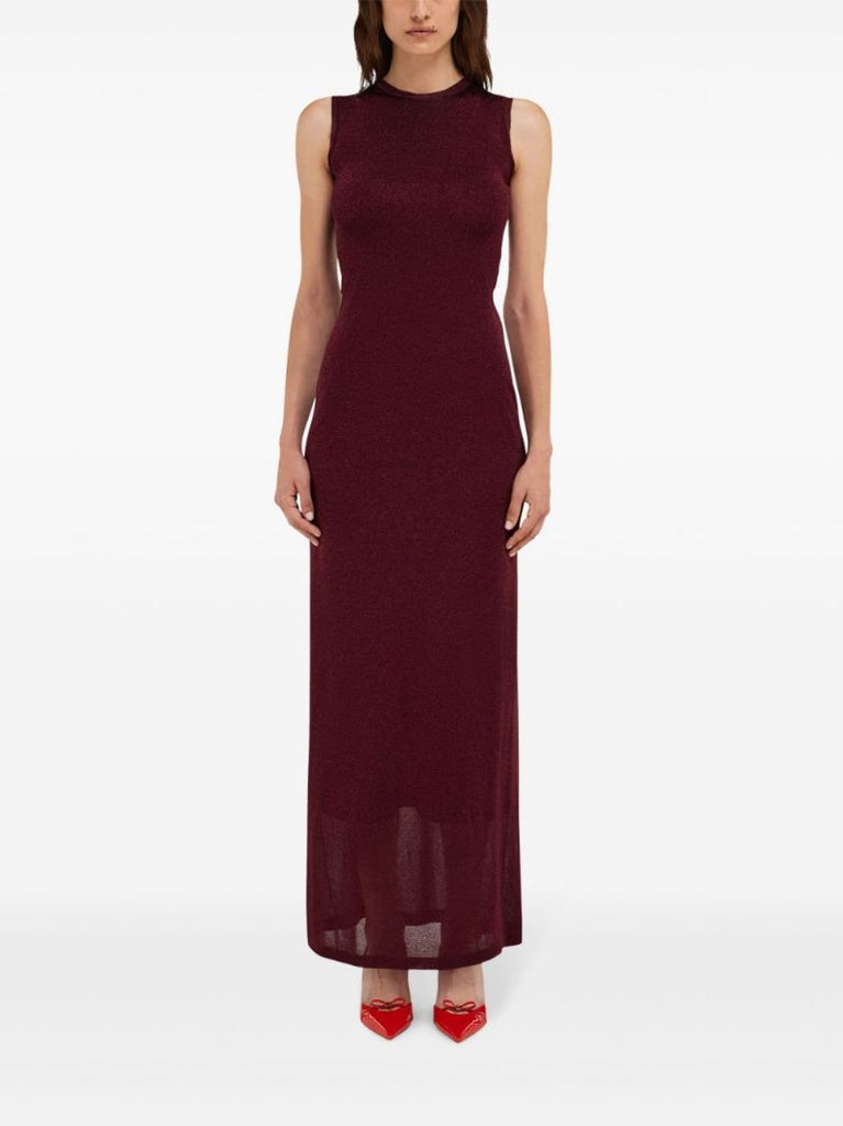 Lurex-detailing Maxi Dress