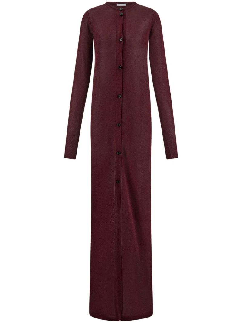 Lurex-detail Cardigan
