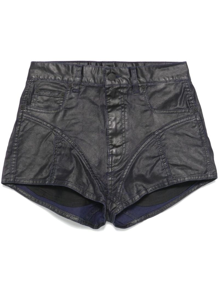 Blue Denim Shorts