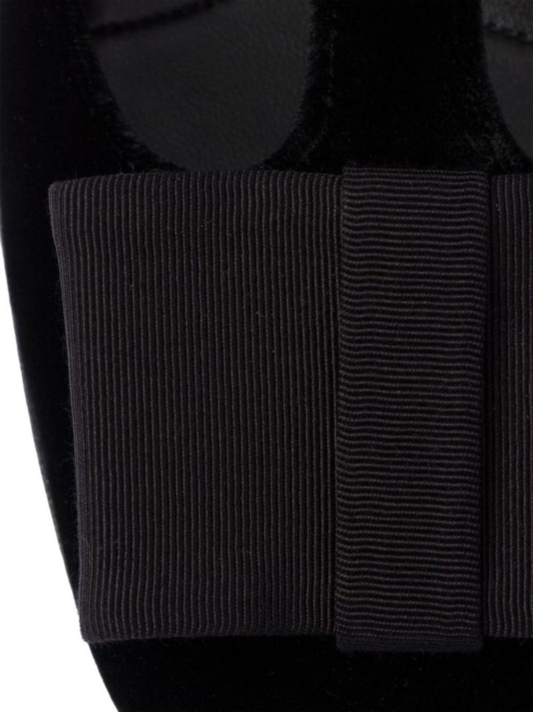 Black Velvet Pumps