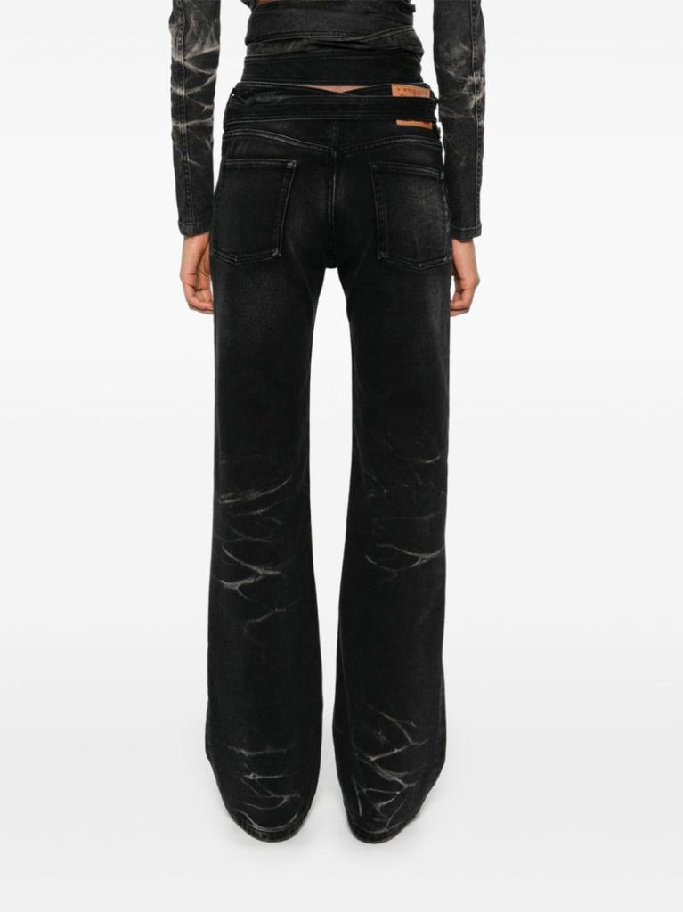 Wrap Belt Jeans