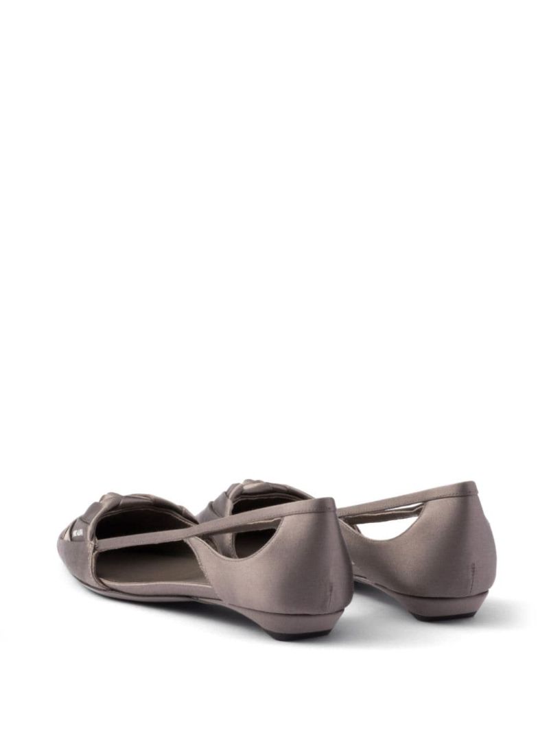 Cut-out Ballet Flats