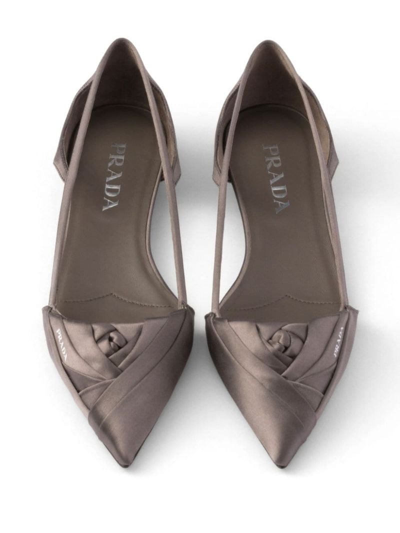 Cut-out Ballet Flats