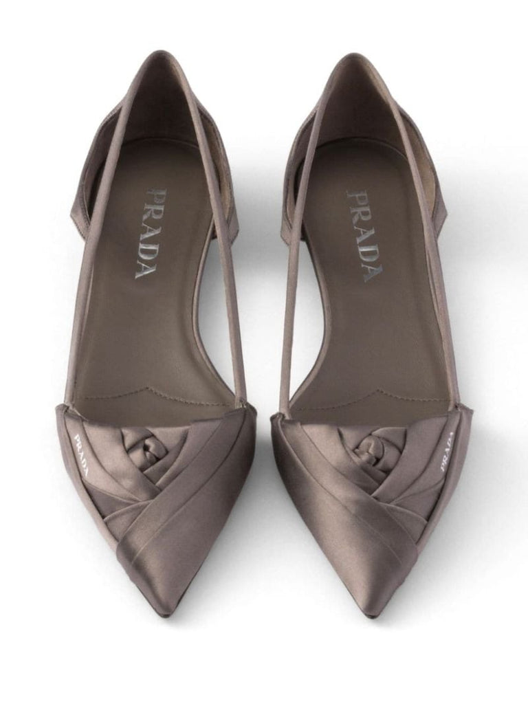Cut-out Ballet Flats