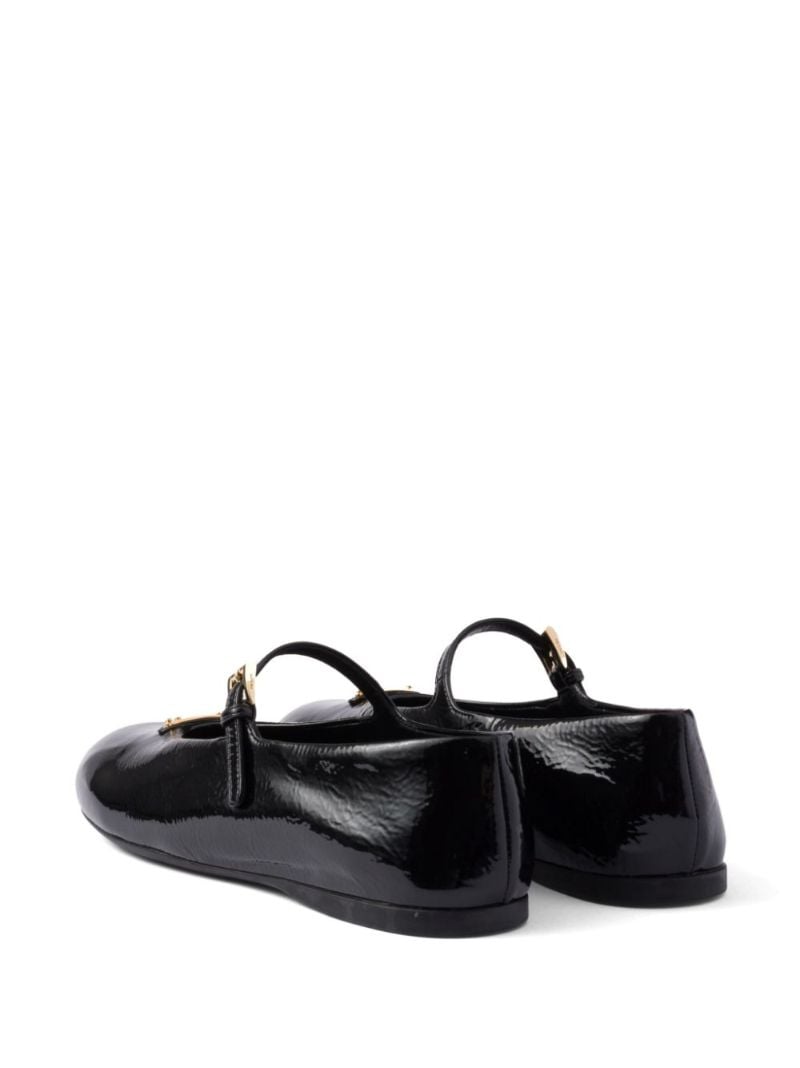 Leather Ballerina Flats