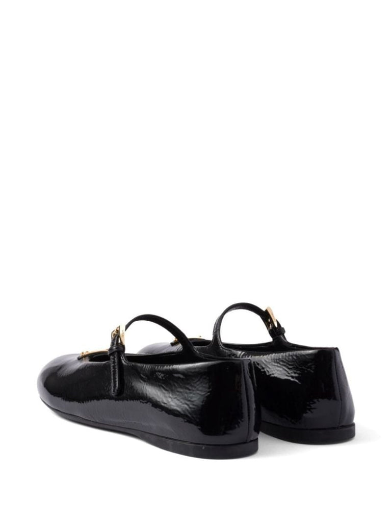 Leather Ballerina Flats