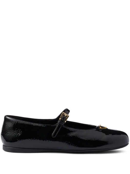 Leather Ballerina Flats