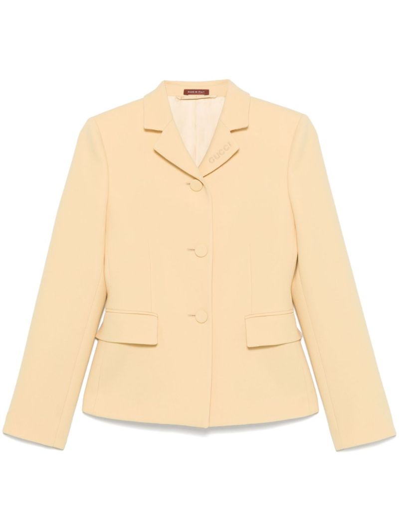 Wool CrÃ_x0083_Âªpe Blazer