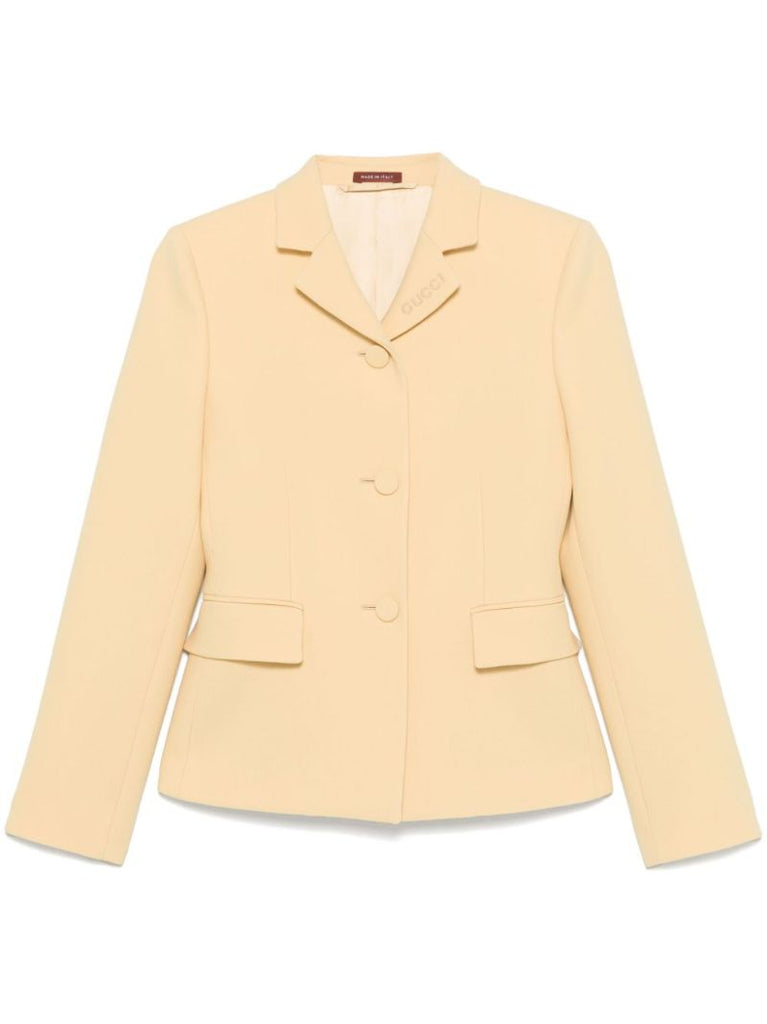 Wool CrÃ_x0083_Âªpe Blazer