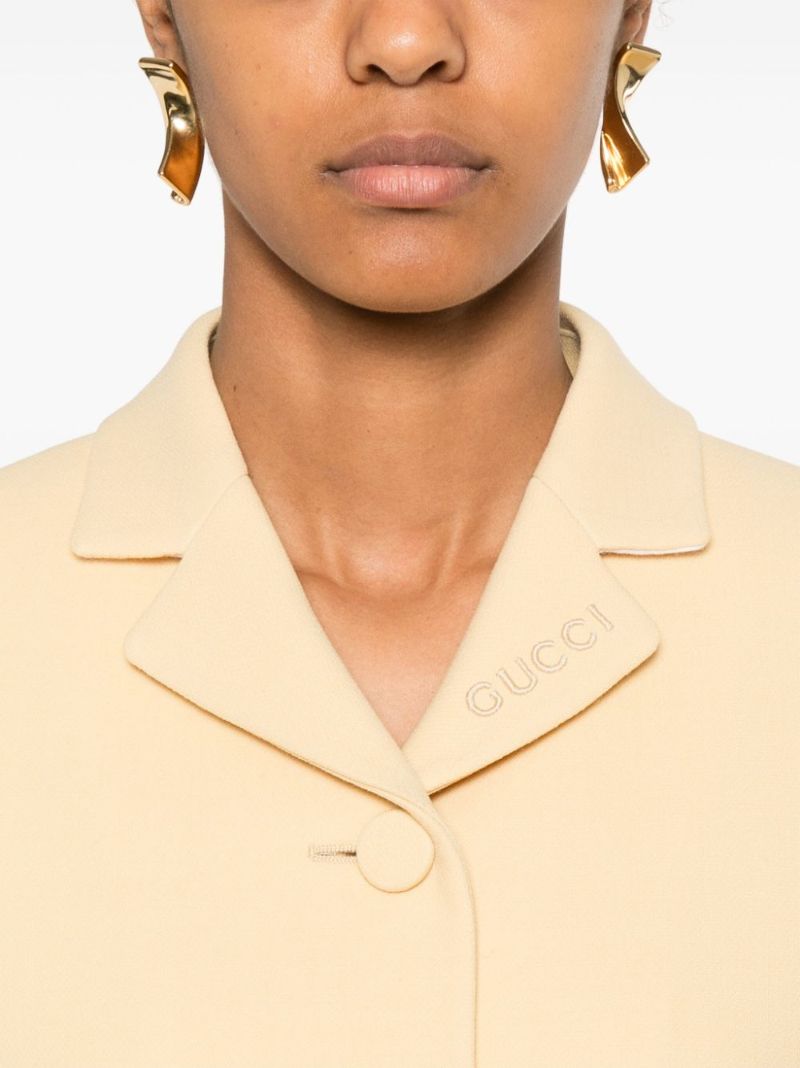 Wool CrÃ_x0083_Âªpe Blazer