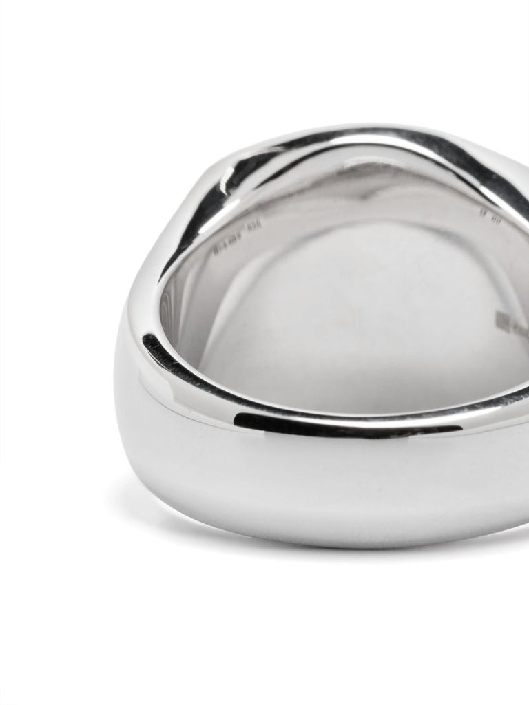 Shield Larvikite Ring