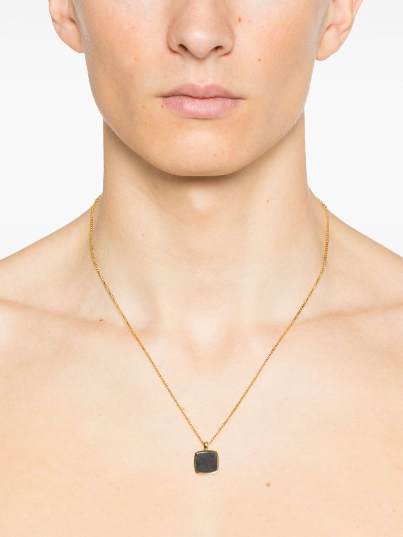 Onyx Pendant Necklace