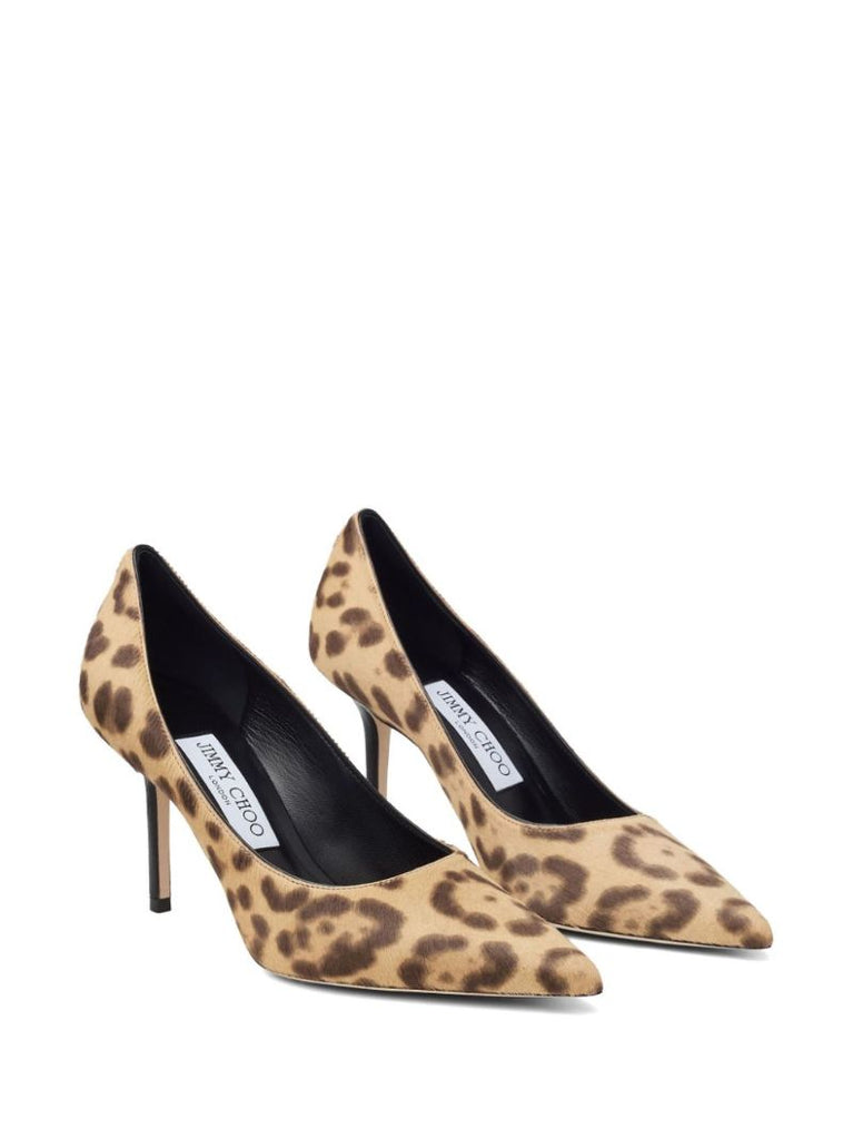 Brown 85mm Love Pumps