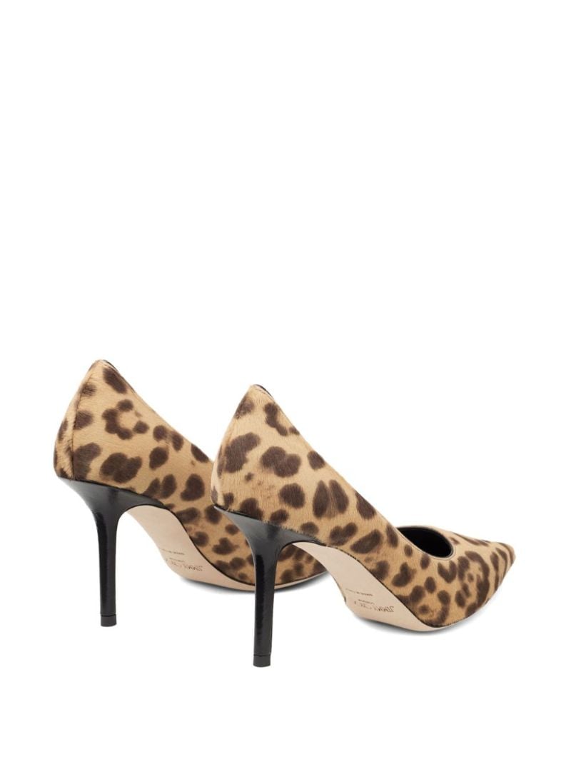 Brown 85mm Love Pumps