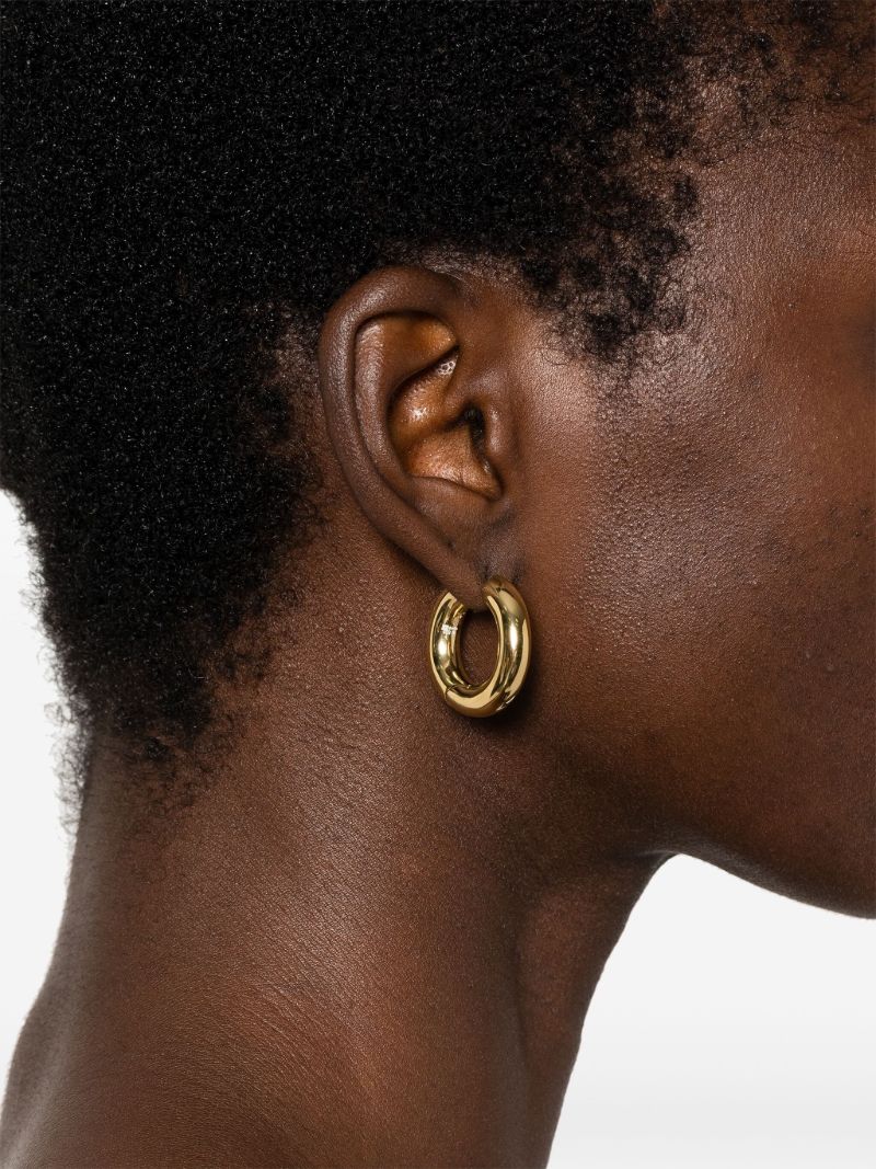 Medium Chunky Hoop Earrings