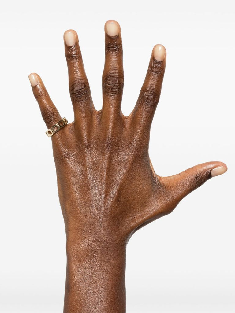 9k Yellow Gold Cushion Band Ring