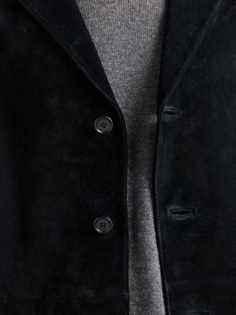 Suede Blazer