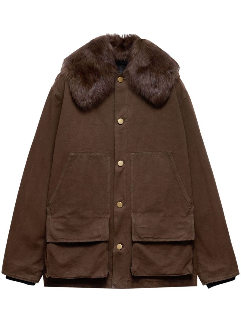 Brown Cotton Jacket