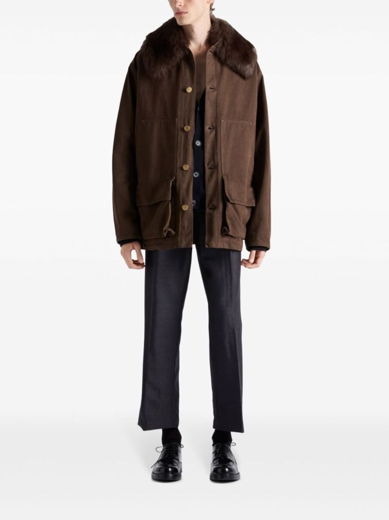 Brown Cotton Jacket
